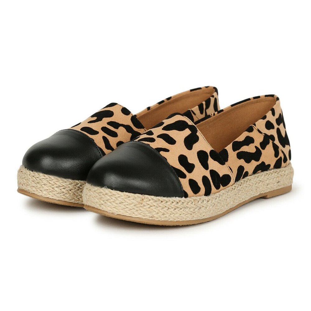 Leopard Platform Espadrille - Picture 2 of 5